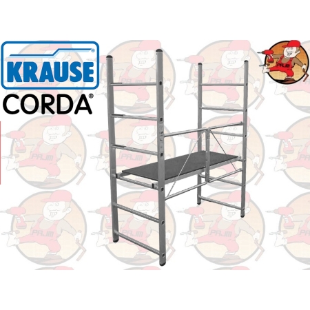 916198 Rusztowanie składane wysokość robocza 2,90 m KRAUSE